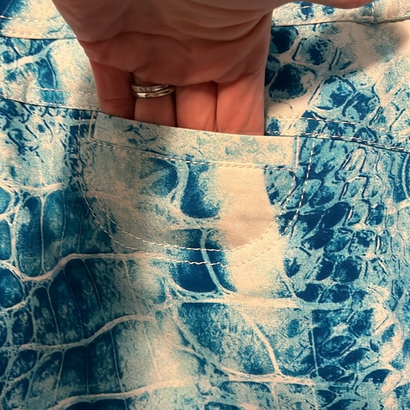 Carlisle Reptile Print Skirt - Picture 8 of 11